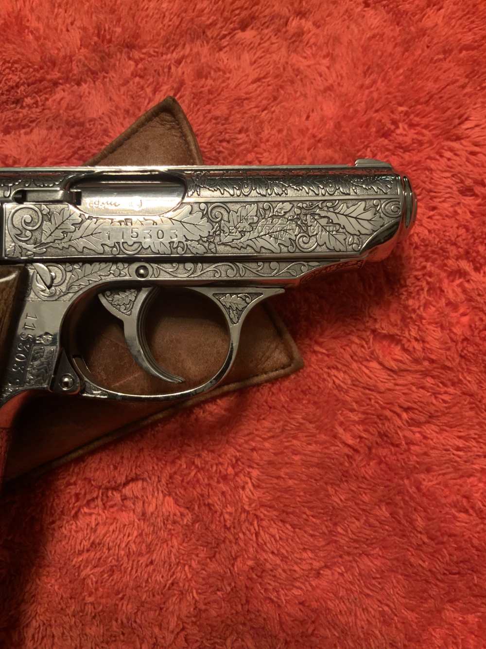 Walther PPKs .22 *MINT* Engraved 1969  Original Box, Manual, Test Target -img-16