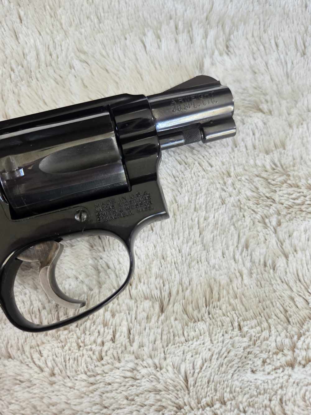 S&W Model 37 Airweight No Dash .38 Spl 2" Matching Box Near Mint-img-5