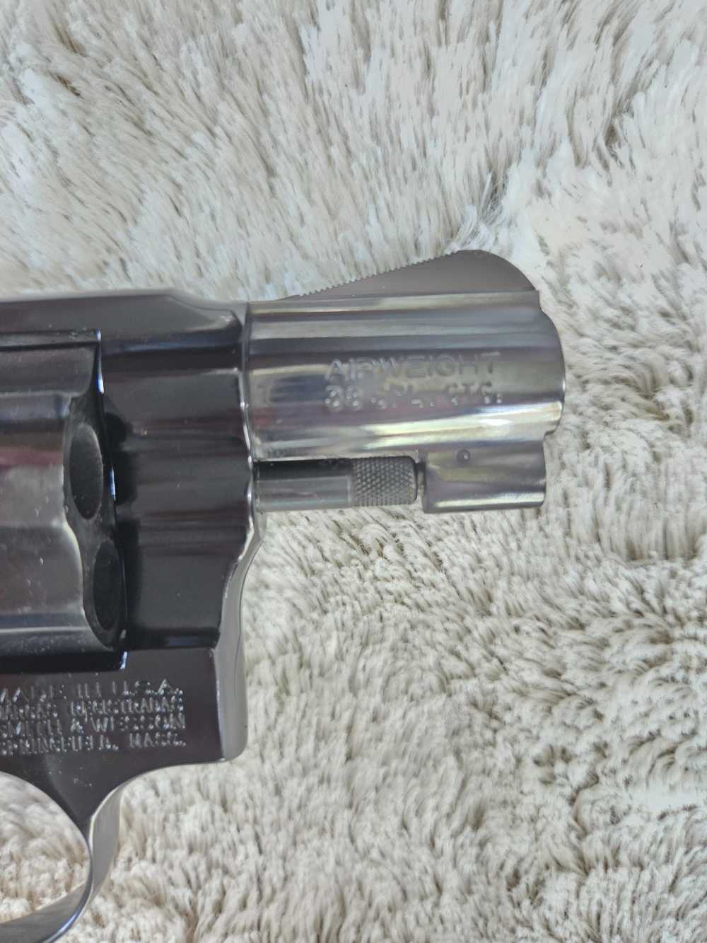 S&W Model 37 Airweight No Dash .38 Spl 2" Matching Box Near Mint-img-7