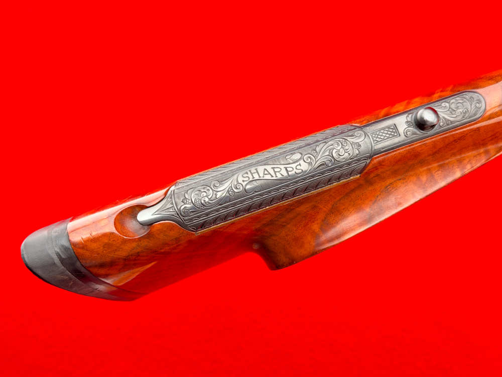 MASTER ENGRAVED 1970 Colt Sharps Sporting 7mm Remington Magnum SERIAL# 55-img-38