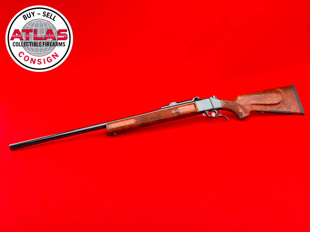 MASTER ENGRAVED 1970 Colt Sharps Sporting 7mm Remington Magnum SERIAL# 55-img-0