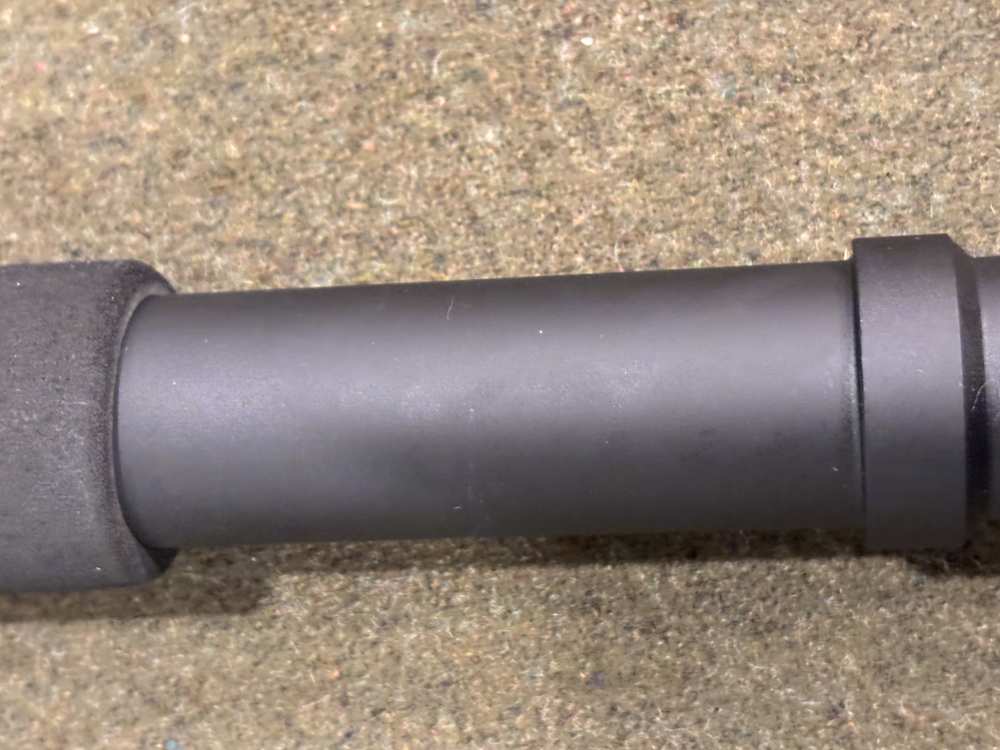 Used - Midwest Industries AR15 Mil-Spec Pistol Brace Buffer Tube - Black -img-8