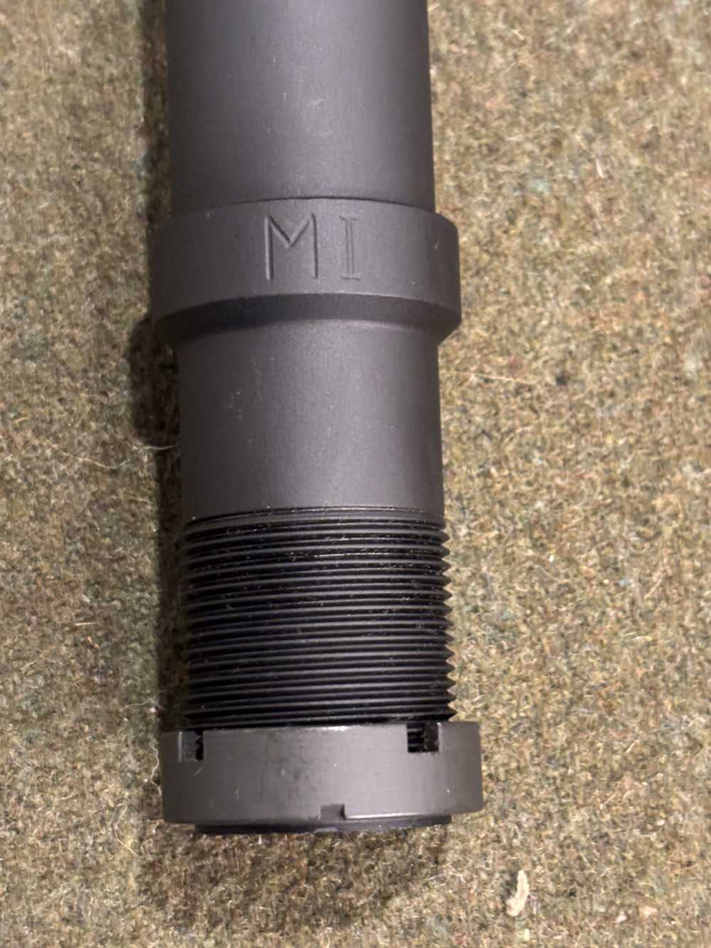 Used - Midwest Industries AR15 Mil-Spec Pistol Brace Buffer Tube - Black -img-2