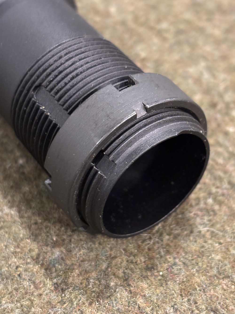Used - Midwest Industries AR15 Mil-Spec Pistol Brace Buffer Tube - Black -img-14