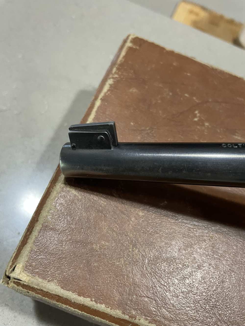 Colt Officier’s Model Target .22 LR 6” W/orig Box 1948-img-7