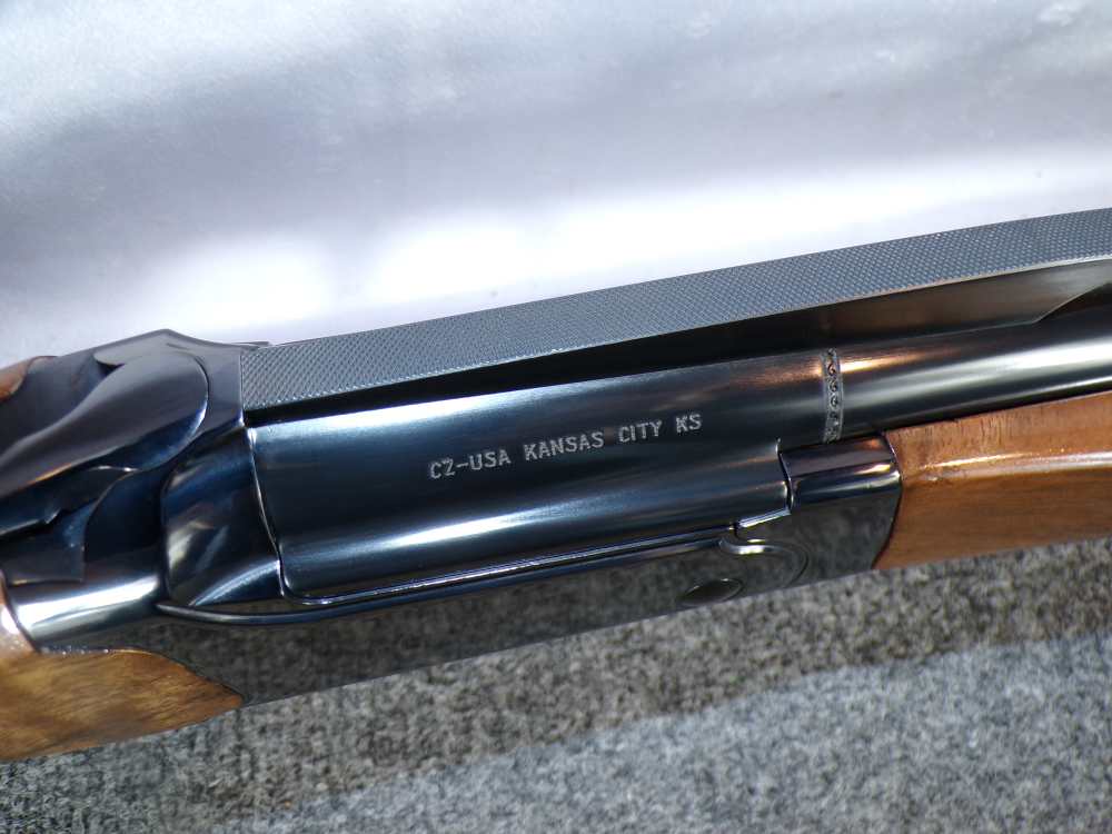 CZ All American Trap 12 GA 32" Vent Rib Ported 5 Chokes W/ Case Mint! -img-3