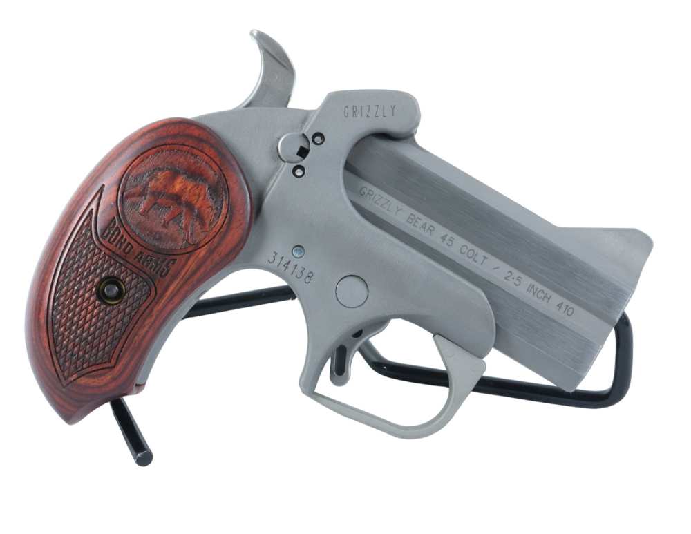 Bond Arms Grizzly Bear 45 LC / .410 Bore 2.5" Barrels Derringer -img-6