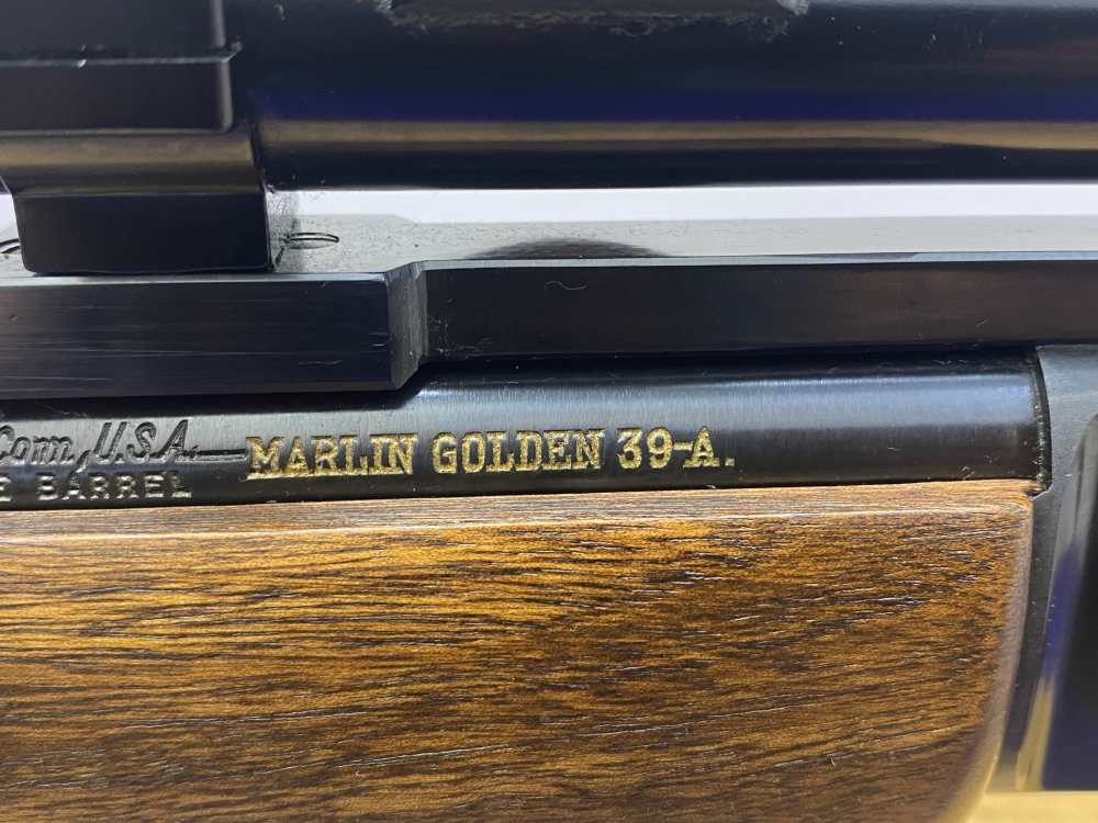 1960 Marlin Golden 39-A .22 S-L-LR 24" *REDFIELD SCOPE, JM PROOF & C&R*-img-29
