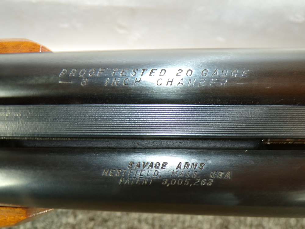Savage Arms Fox Model B SE Series H 20 GA SxS 28" 3" Vent Rib Very Nice -img-2