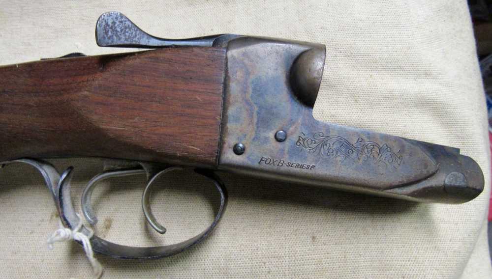 Savage Fox Model B Series F Shotgun Receiver & Parts Back Half .01 NO RES-img-1