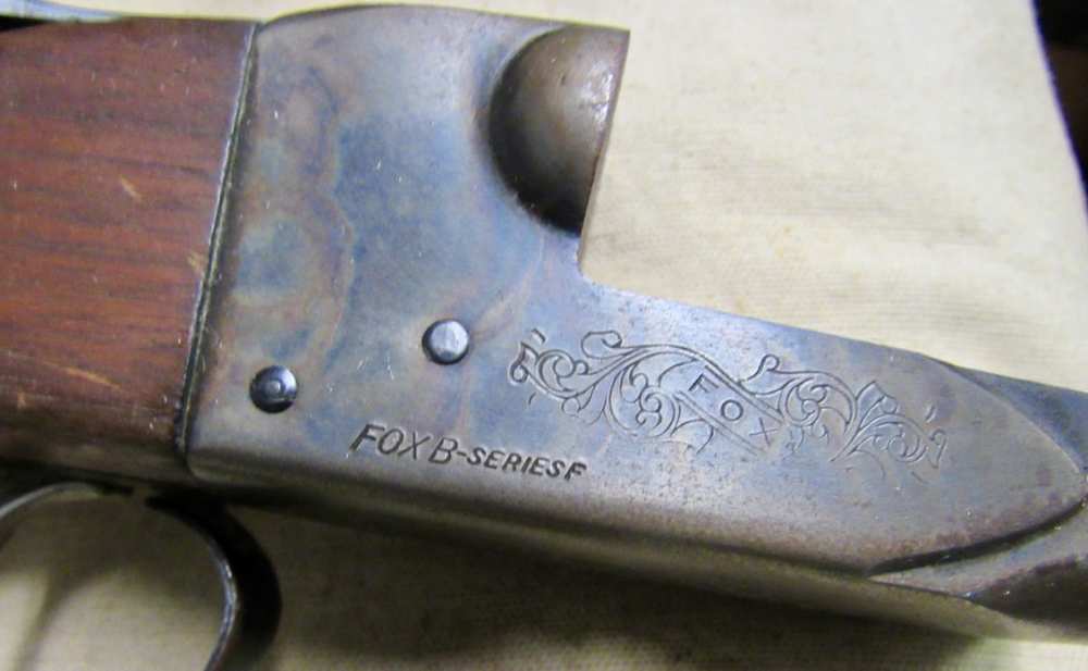 Savage Fox Model B Series F Shotgun Receiver & Parts Back Half .01 NO RES-img-2