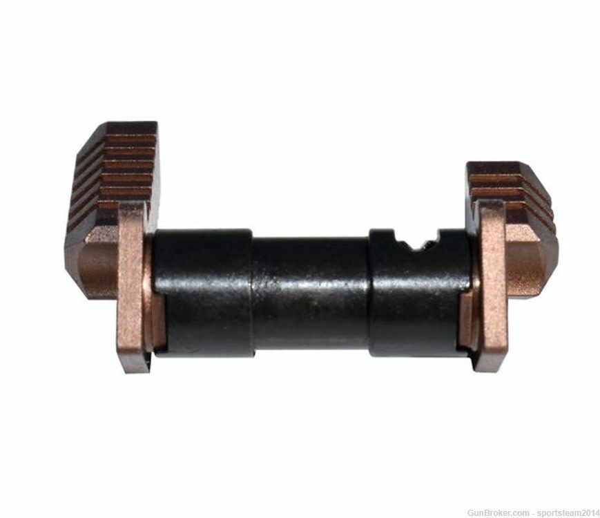 AR15/308 AMBIDEXTROUS SAFETY SELECTOR SWITCH, STEEL AND ALUMINUM - FDE/TAN-img-4