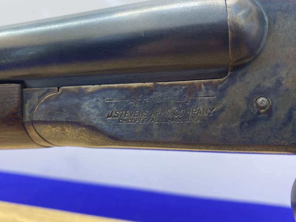 Springfield Stevens Model 5100 16 Ga SxS 28" *CASE HARDENED & C&R*-img-26