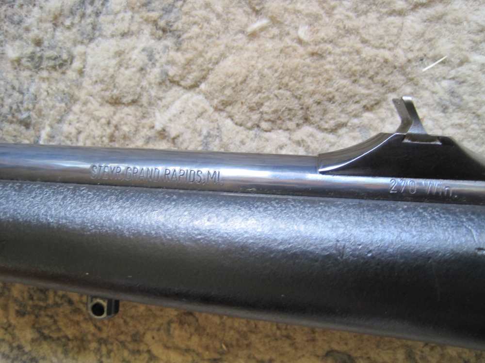 Steyr Mannlicher  270 winchester Model M Left Hand doubleTrigger-img-3