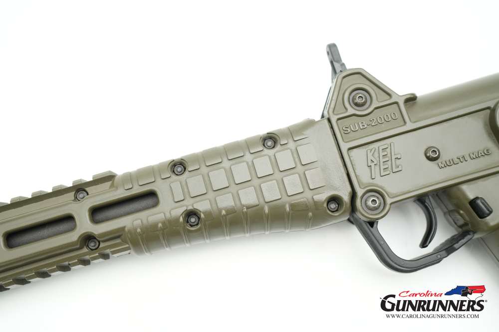 KelTec SUB-2000 Folding Carbine .40 S&W 16.5" Threaded OD Green Smith Mags-img-4