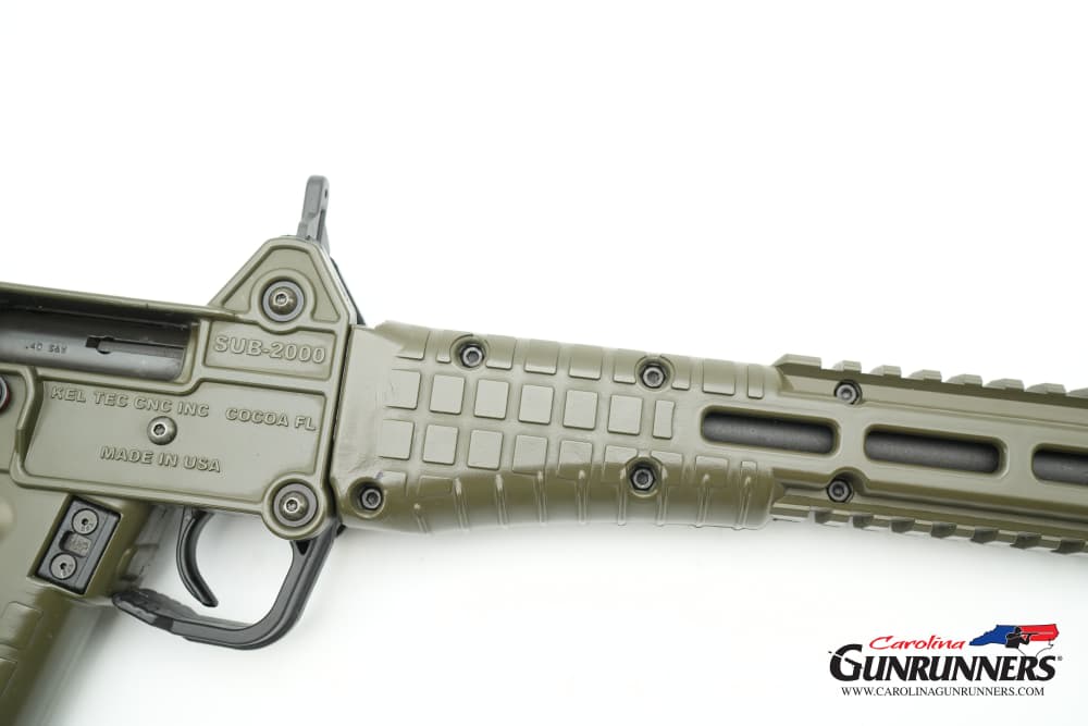 KelTec SUB-2000 Folding Carbine .40 S&W 16.5" Threaded OD Green Smith Mags-img-12