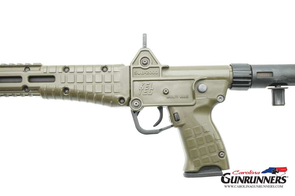 KelTec SUB-2000 Folding Carbine .40 S&W 16.5" Threaded OD Green Smith Mags-img-33
