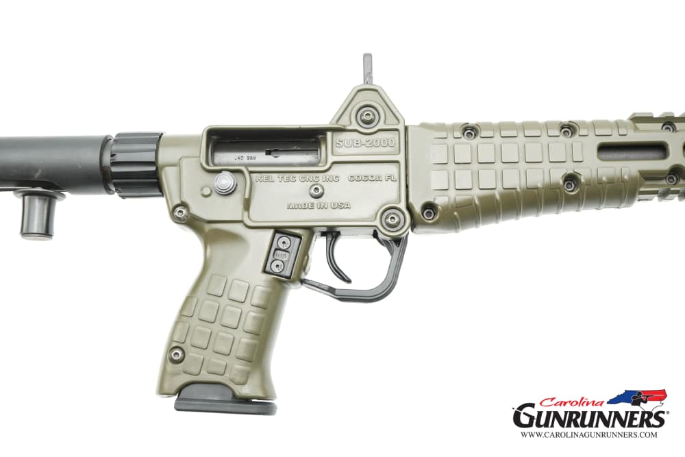 KelTec SUB-2000 Folding Carbine .40 S&W 16.5" Threaded OD Green Smith Mags-img-16