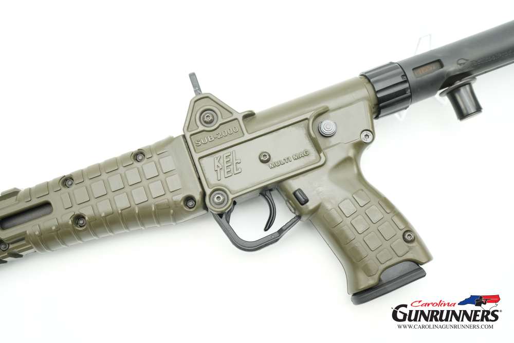 KelTec SUB-2000 Folding Carbine .40 S&W 16.5" Threaded OD Green Smith Mags-img-5