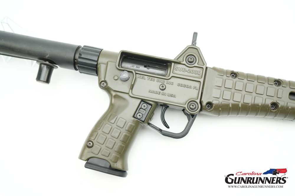 KelTec SUB-2000 Folding Carbine .40 S&W 16.5" Threaded OD Green Smith Mags-img-13