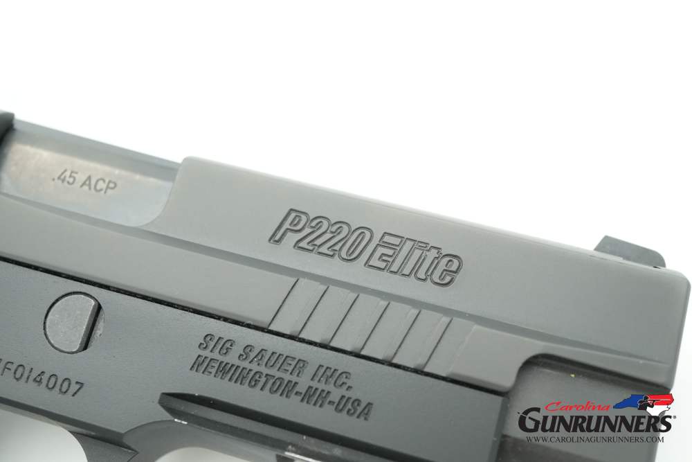 SIG Sauer P220 Elite Semi-Auto Pistol .45 ACP 4.4" Barrel Four Mags-img-15
