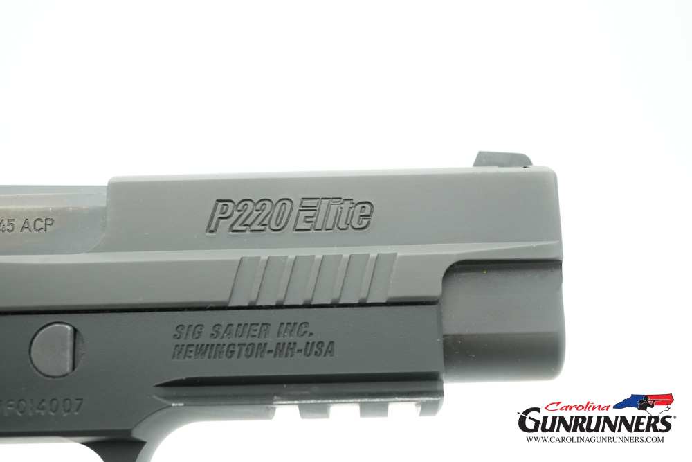 SIG Sauer P220 Elite Semi-Auto Pistol .45 ACP 4.4" Barrel Four Mags-img-20