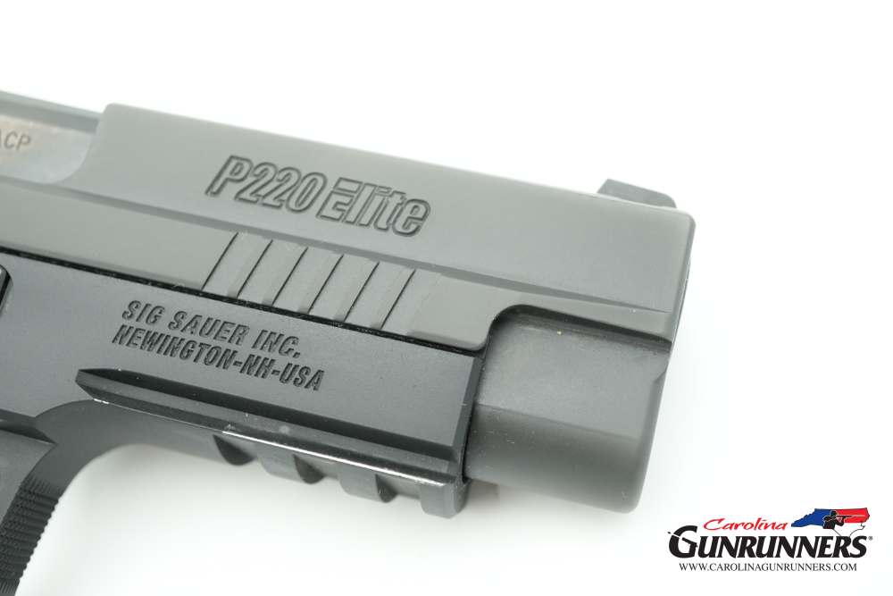 SIG Sauer P220 Elite Semi-Auto Pistol .45 ACP 4.4" Barrel Four Mags-img-14