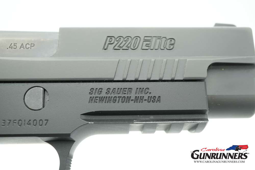 SIG Sauer P220 Elite Semi-Auto Pistol .45 ACP 4.4" Barrel Four Mags-img-22