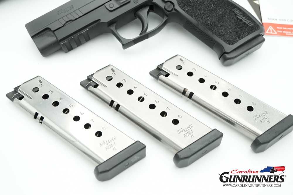 SIG Sauer P220 Elite Semi-Auto Pistol .45 ACP 4.4" Barrel Four Mags-img-1