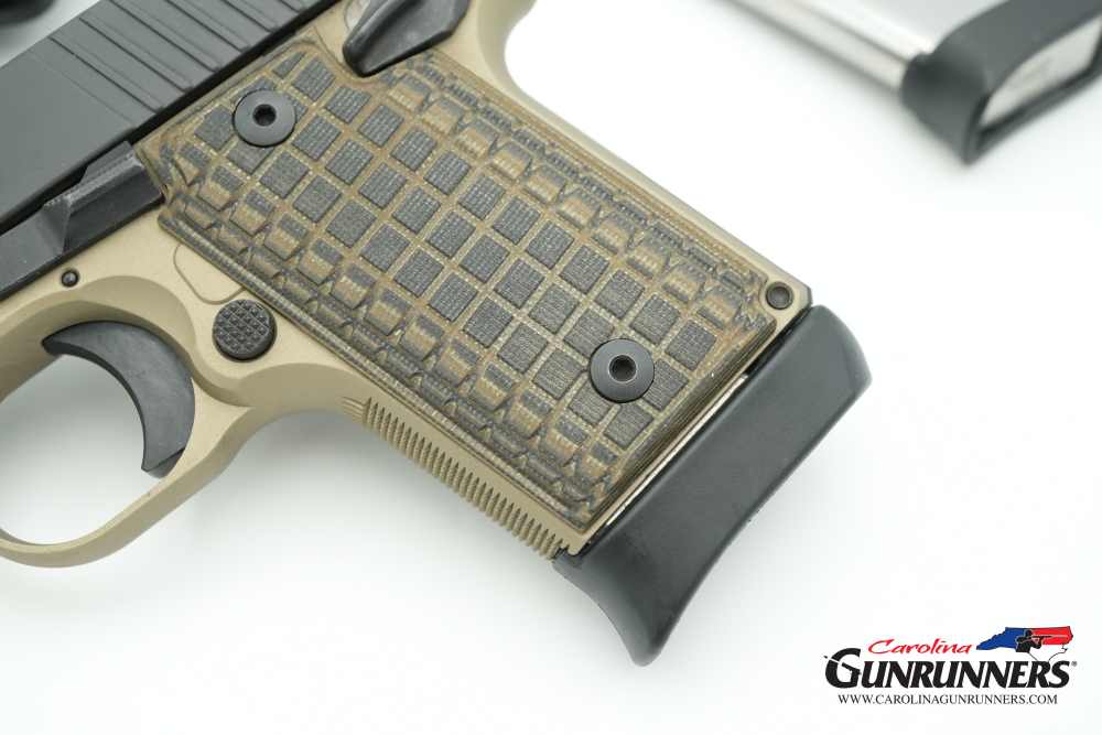 SIG Sauer P938 Semi-Auto Pistol 9mm 3" Barrel Tan Black G10 Grips-img-6