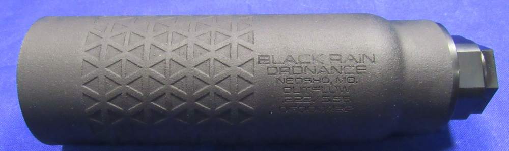 Black Rain Ordnance OUTFLOW 3D Printed Titanium .223 Flow-Thru Suppressor-img-1