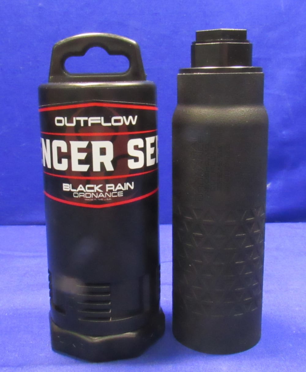 Black Rain Ordnance OUTFLOW 3D Printed Titanium .223 Flow-Thru Suppressor-img-0