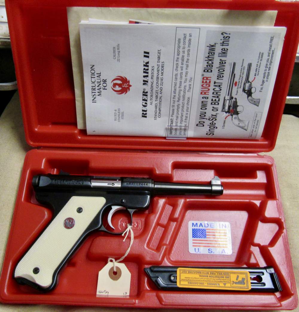 Ruger Mark II NRA Endowment .22 LR Semi-Auto Pistol in Box 2003 .01 NO RES-img-0