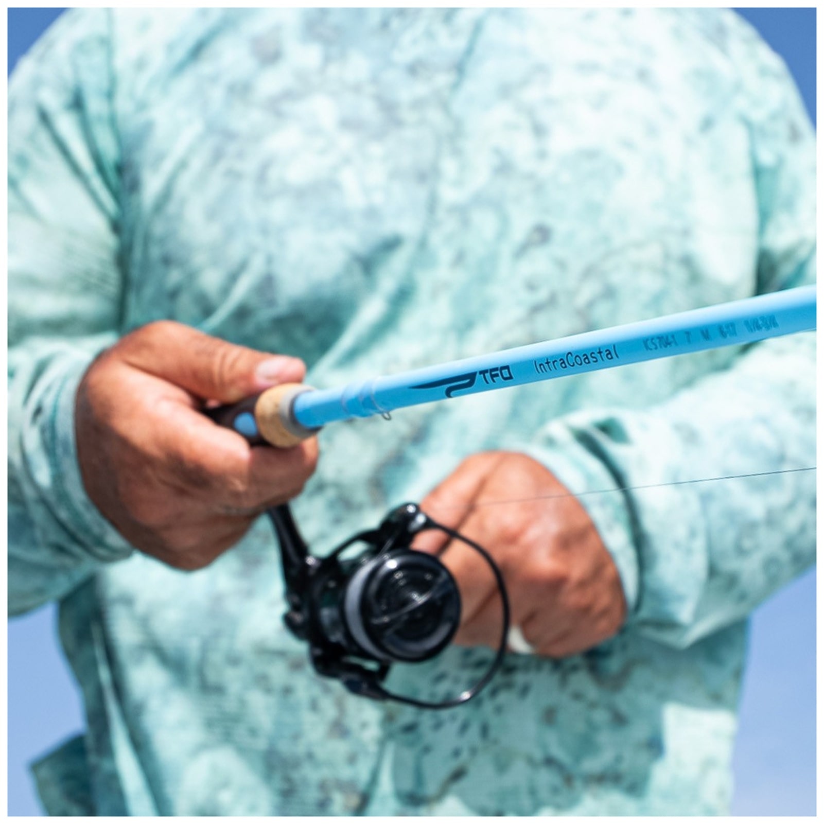 TFO Intracoastal 6ft 9in ML 1pc Inshore Spinning Rod (IC-S-693-1)-img-2