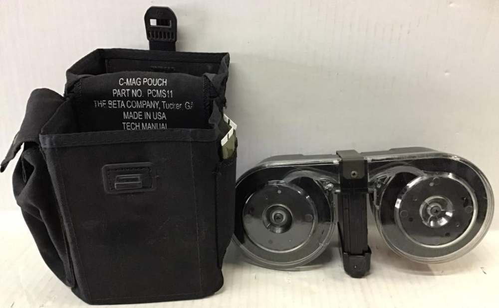 Beta C-MAG M16/M4 Magazine System with Pouch and User Manual (NEW)-img-0