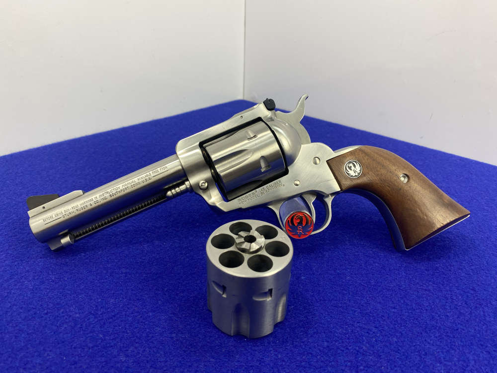 1991 Ruger New Model Blackhawk Sts .45 Colt / .45 ACP 5.5" *DUAL CYLINDERS*-img-3