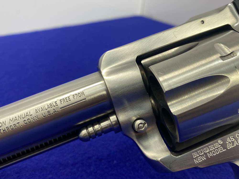 1991 Ruger New Model Blackhawk Sts .45 Colt / .45 ACP 5.5" *DUAL CYLINDERS*-img-10