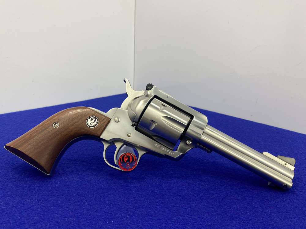 1991 Ruger New Model Blackhawk Sts .45 Colt / .45 ACP 5.5" *DUAL CYLINDERS*-img-12