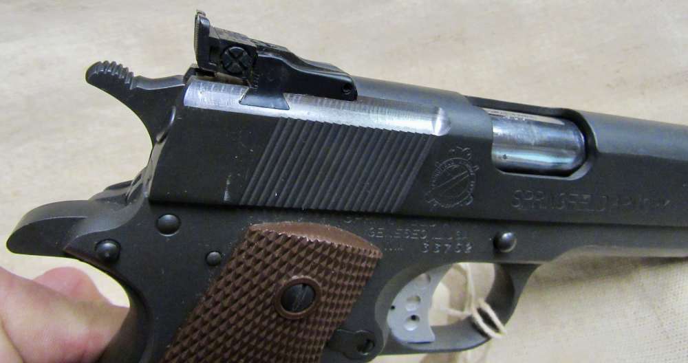 Springfield Armory 1911-A1 .45 ACP Semi-Auto Pistol .01 NO RESERVE-img-2