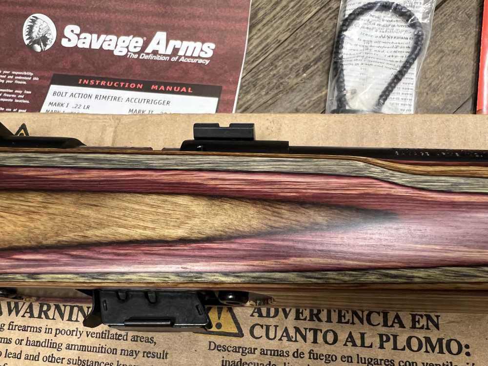 Savage Mark II  BRJ V 22 LR BOLT ACTION RIFLE -img-3
