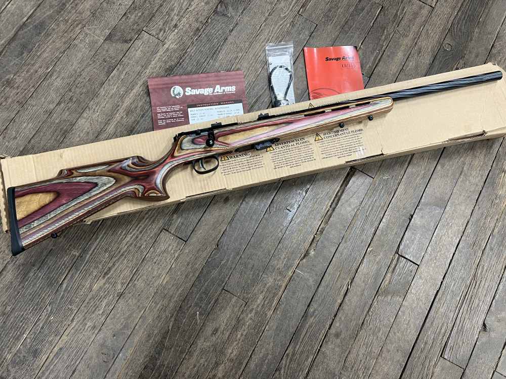Savage Mark II  BRJ V 22 LR BOLT ACTION RIFLE -img-0