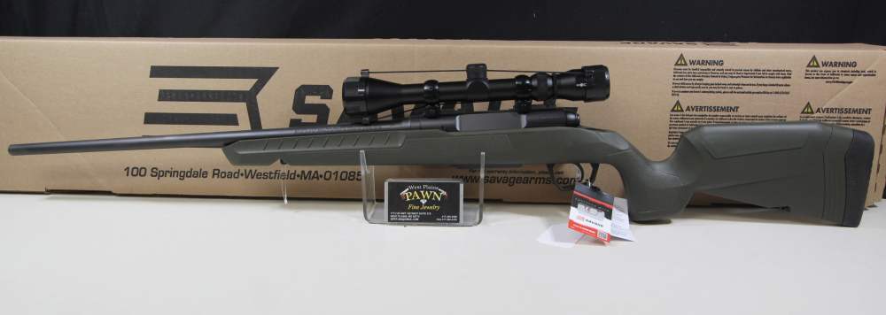 NIB SAVAGE AXIS II .223 REM BOLT ACTION RIFLE 22" 4+1 OD GRN 32149-img-2