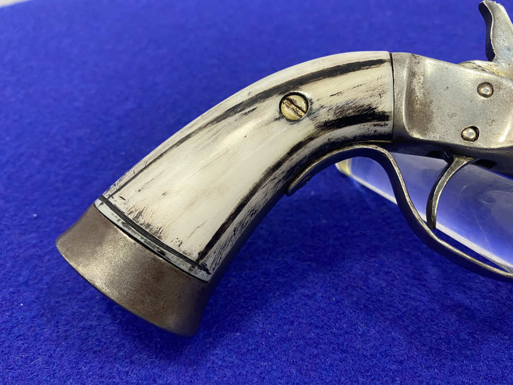 Stevens Tip-Up Target Pistol .22 RF Nickel 6" *ANTIQUE SINGLE-SHOT*-img-9