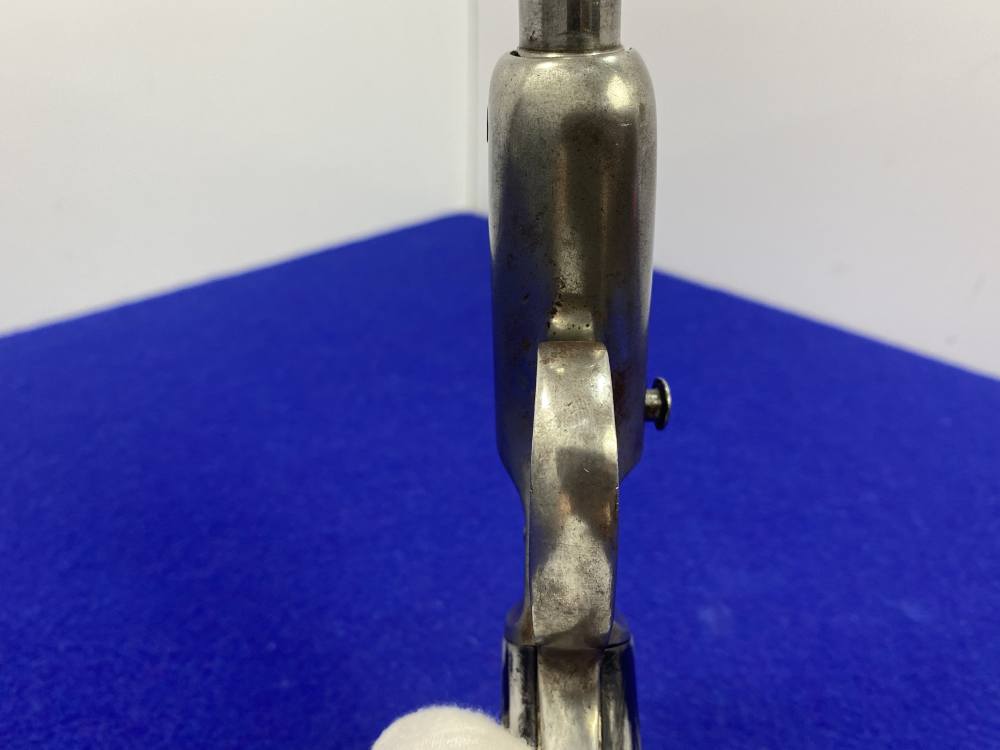 Stevens Tip-Up Target Pistol .22 RF Nickel 6" *ANTIQUE SINGLE-SHOT*-img-21
