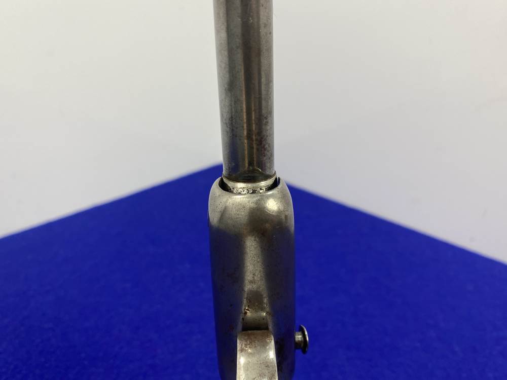 Stevens Tip-Up Target Pistol .22 RF Nickel 6" *ANTIQUE SINGLE-SHOT*-img-20