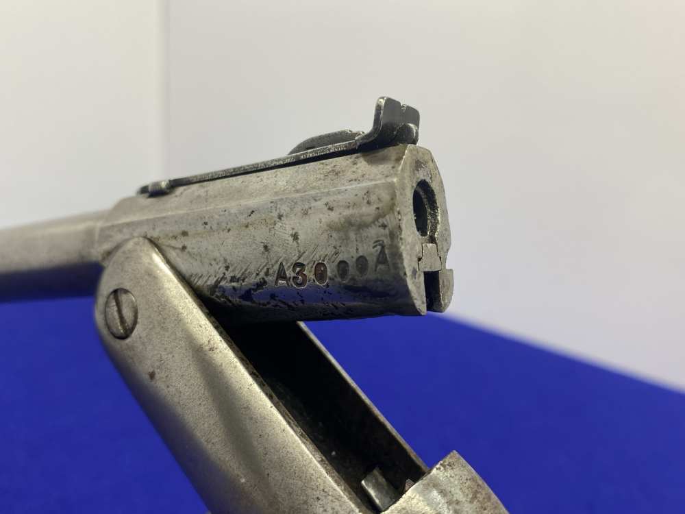 Stevens Tip-Up Target Pistol .22 RF Nickel 6" *ANTIQUE SINGLE-SHOT*-img-24