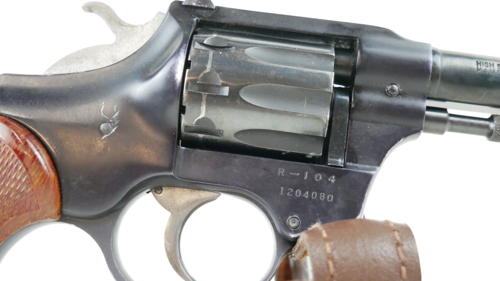 USED High Standard R-101 & R-104 .22 LR Revolvers Lot of two (2)-img-23