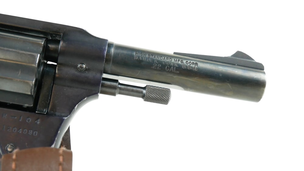 USED High Standard R-101 & R-104 .22 LR Revolvers Lot of two (2)-img-24