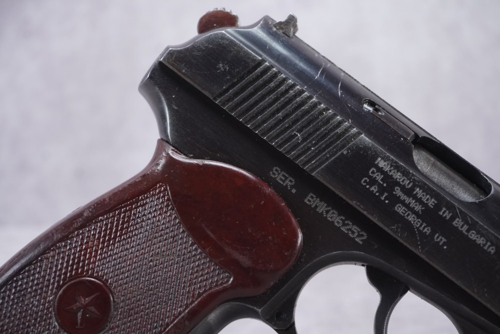 Bulgarian Arsenal Makarov 9x18mm 4" Circle 10 w/ Holster & Mag-img-7