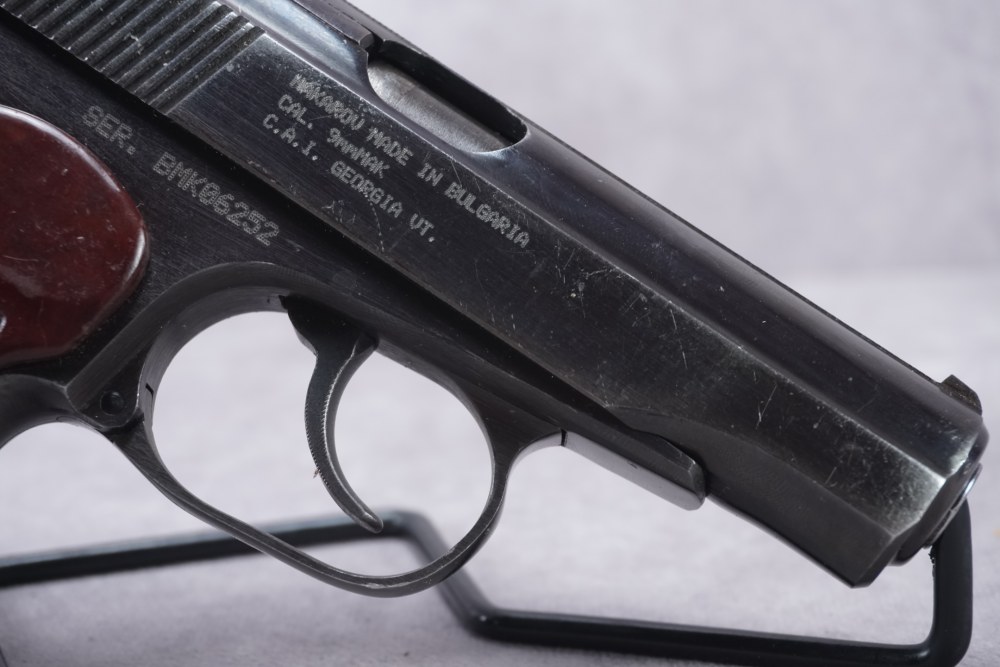 Bulgarian Arsenal Makarov 9x18mm 4" Circle 10 w/ Holster & Mag-img-8